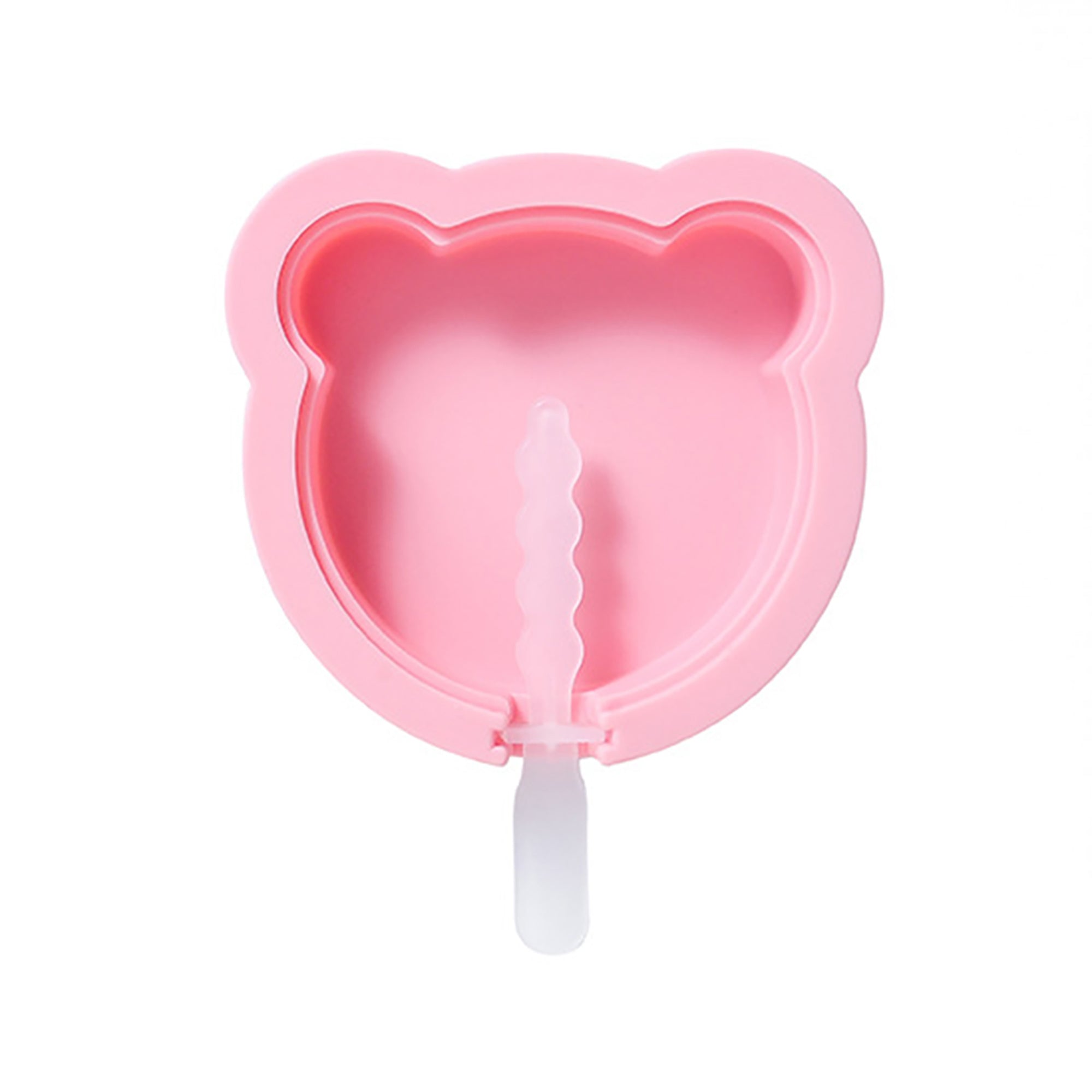 Anna-Kaci 2-Piece Silicone Popsicle Mold Set Reusable Nonstick Ice Pop Maker with Easy Release Design