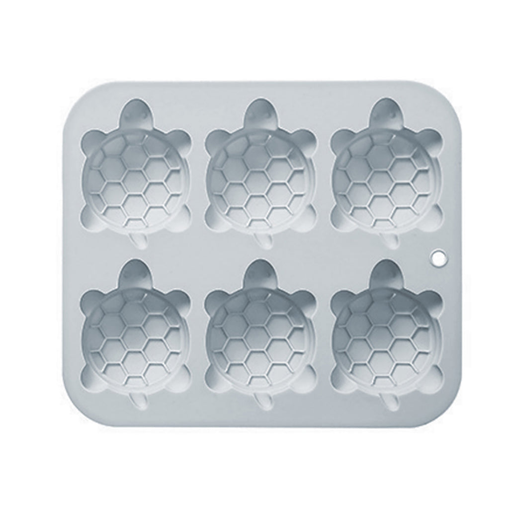 Anna-Kaci 2-Piece Turtle Silicone Baking Mold Set Nonstick Flexible Chocolate Candy Dessert Mold