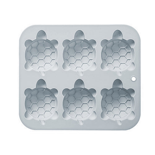 Anna-Kaci 2-Piece Turtle Silicone Baking Mold Set Nonstick Flexible Chocolate Candy Dessert Mold