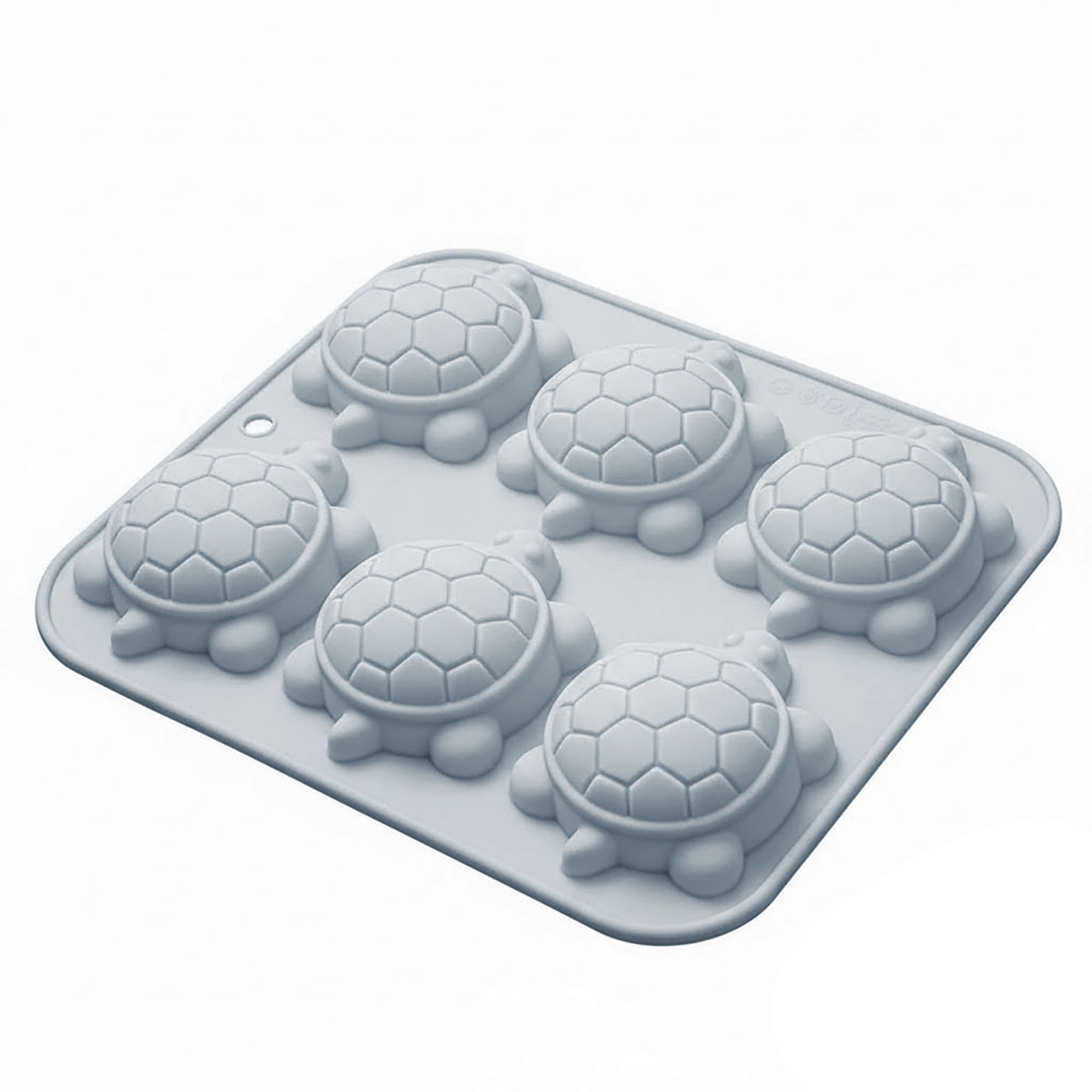 Anna-Kaci 2-Piece Turtle Silicone Baking Mold Set Nonstick Flexible Chocolate Candy Dessert Mold