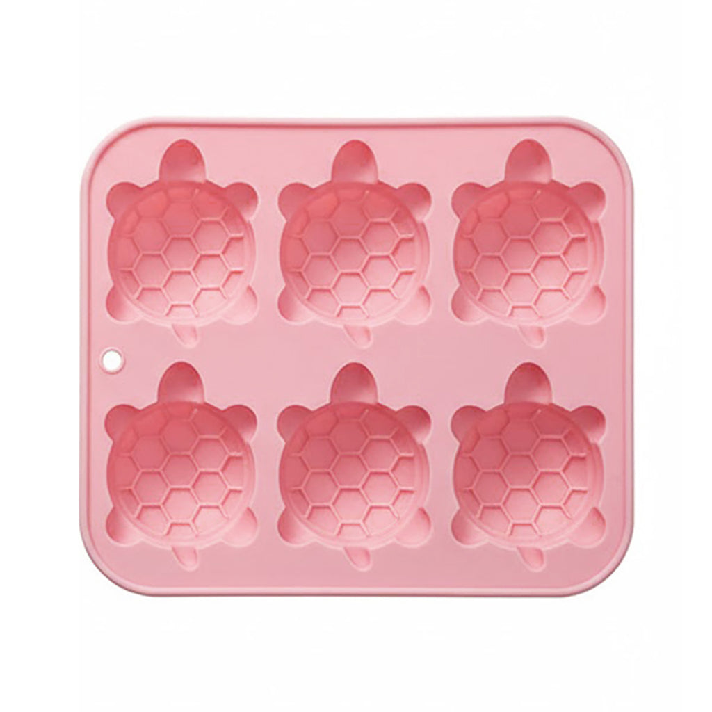 Anna-Kaci 2-Piece Turtle Silicone Baking Mold Set Nonstick Flexible Chocolate Candy Dessert Mold