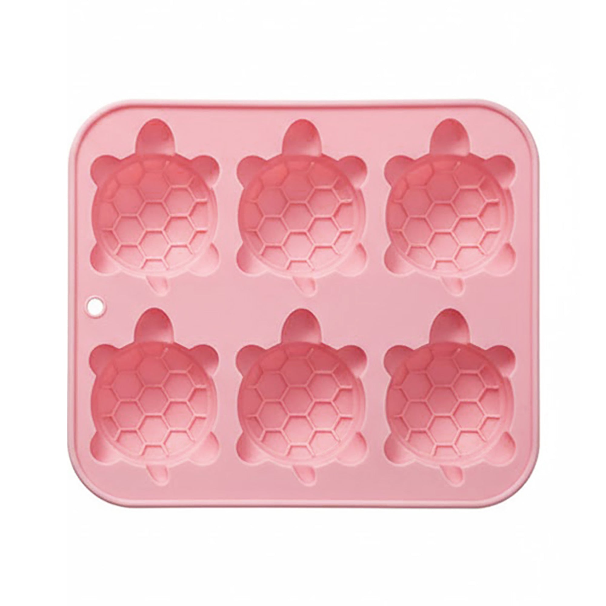 Anna-Kaci 2-Piece Turtle Silicone Baking Mold Set Nonstick Flexible Chocolate Candy Dessert Mold