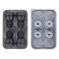 Anna-Kaci Cat Shaped Ice Cube Tray Silicone Large Mold with Easy Release Flexible Freezer Tray