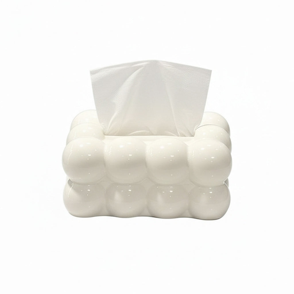 Anna-Kaci Bubble Cube Tissue Box Cover Decorative Tabletop Holder