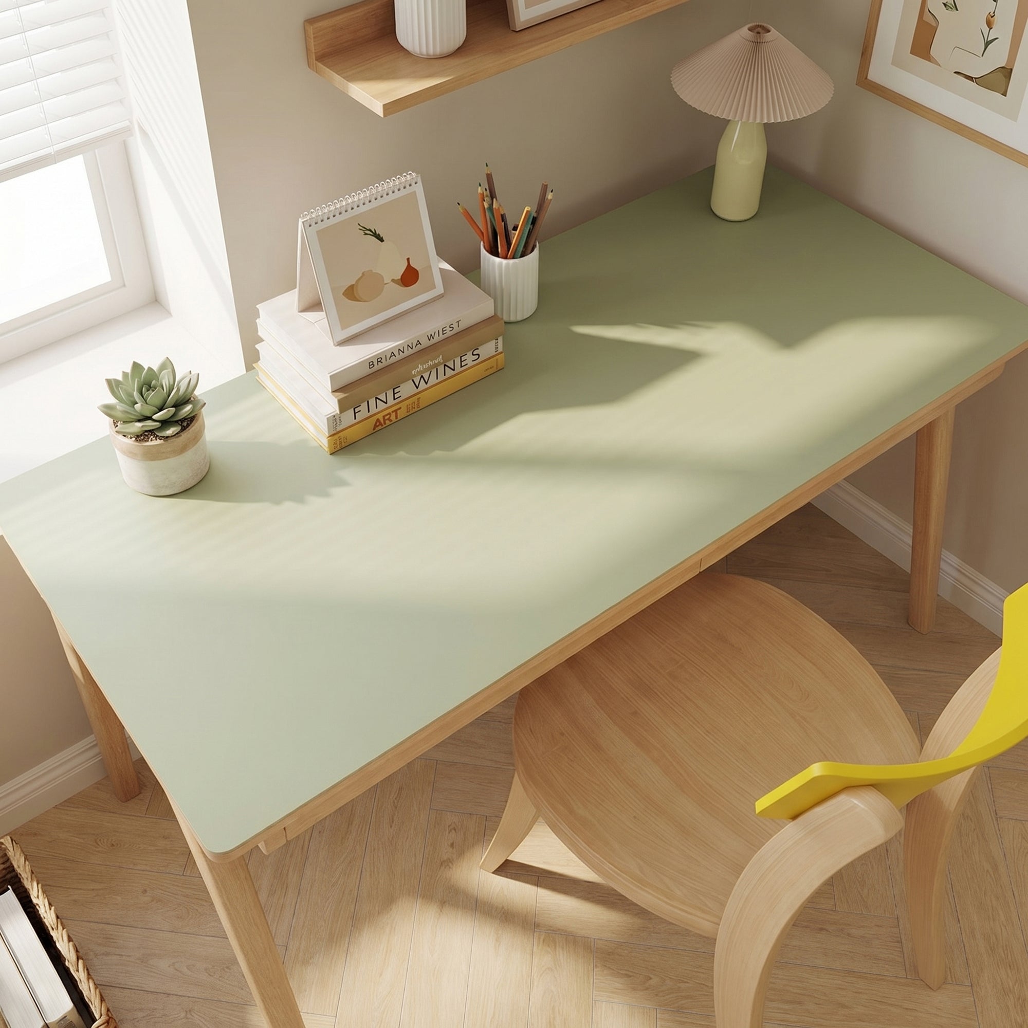 Anna-Kaci Desk Table Mat Large Rectangular Surface Protector Non Slip Writing Pad Smooth Finish for Workspace