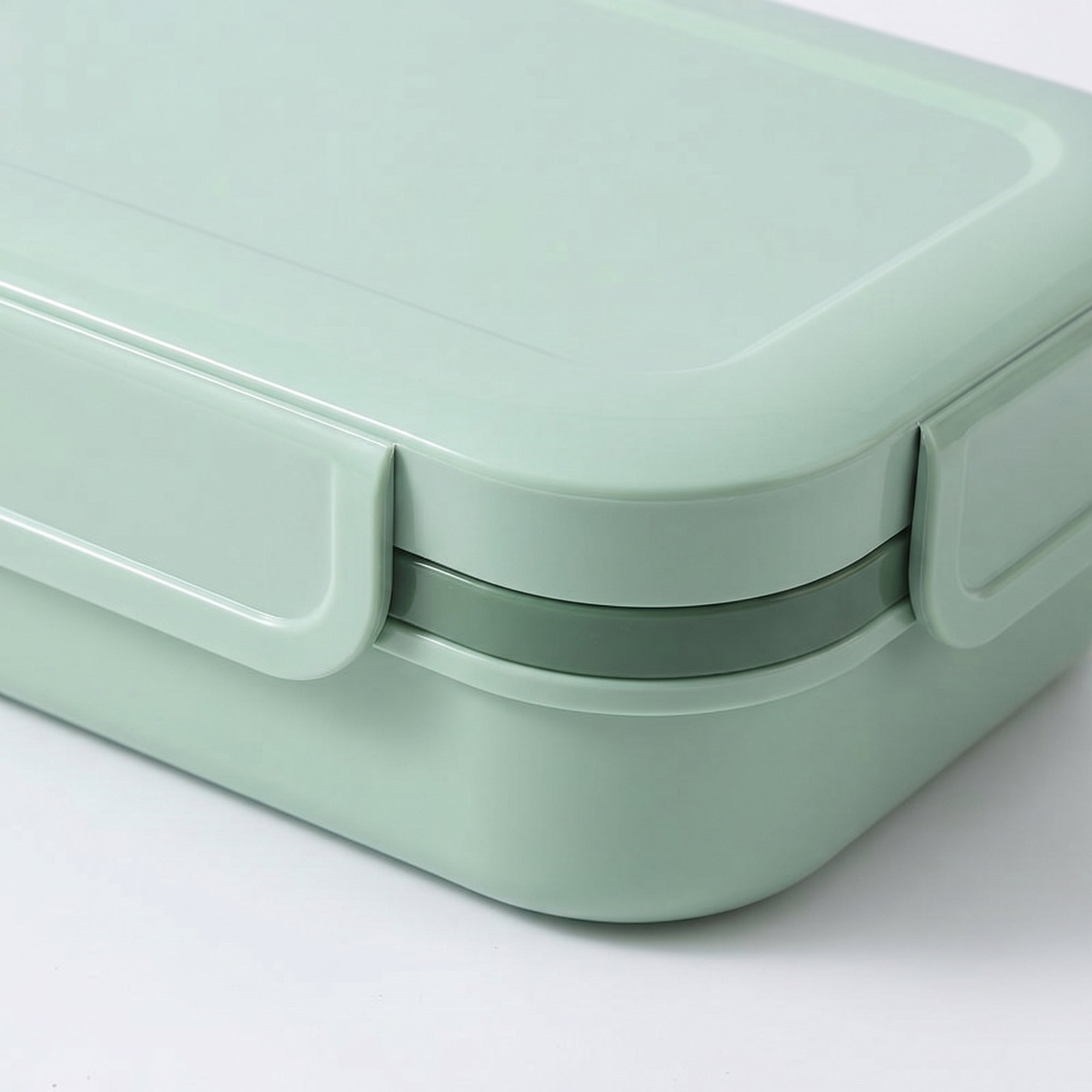 Anna-Kaci Bento Lunch Box Plastic Food Container with Compartments Leak Resistant Lid Meal Prep Storage
