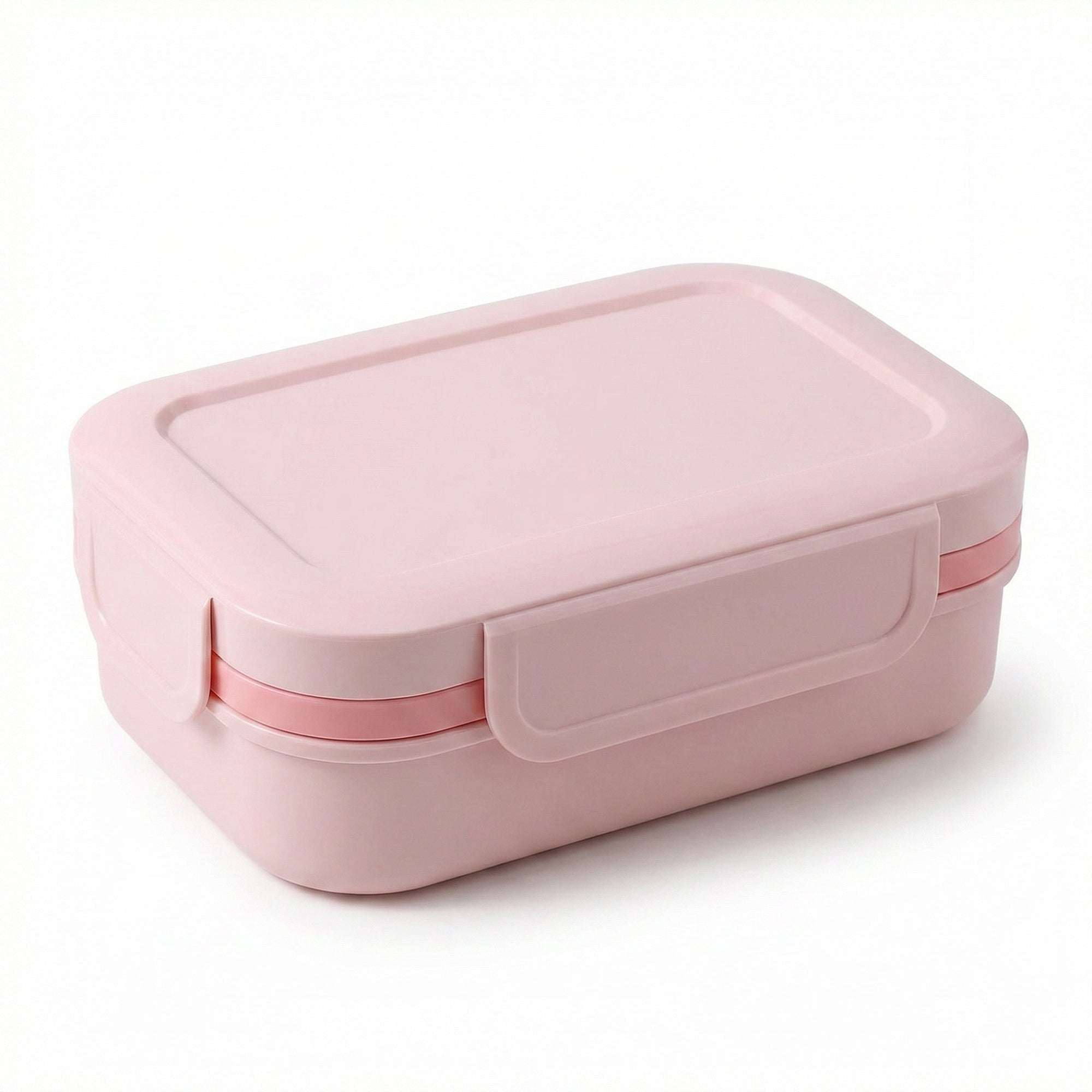 Anna-Kaci Bento Lunch Box Plastic Food Container with Compartments Leak Resistant Lid Meal Prep Storage