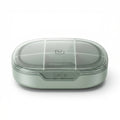 Anna-Kaci Travel Pill Organizer Case with Multi-Compartments Portable Medication Storage Flip Lid Design