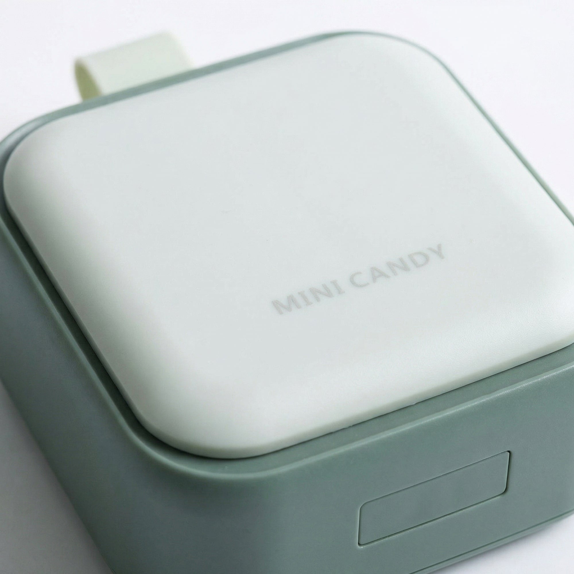 Anna-Kaci Compact Pill Organizer Case with 4 Compartments Portable Medication Storage Flip Lid