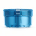 Anna-Kaci Retainer Case with Vent Drain Tray Portable Dental Storage Box for Aligners Dentures Mouth Guards