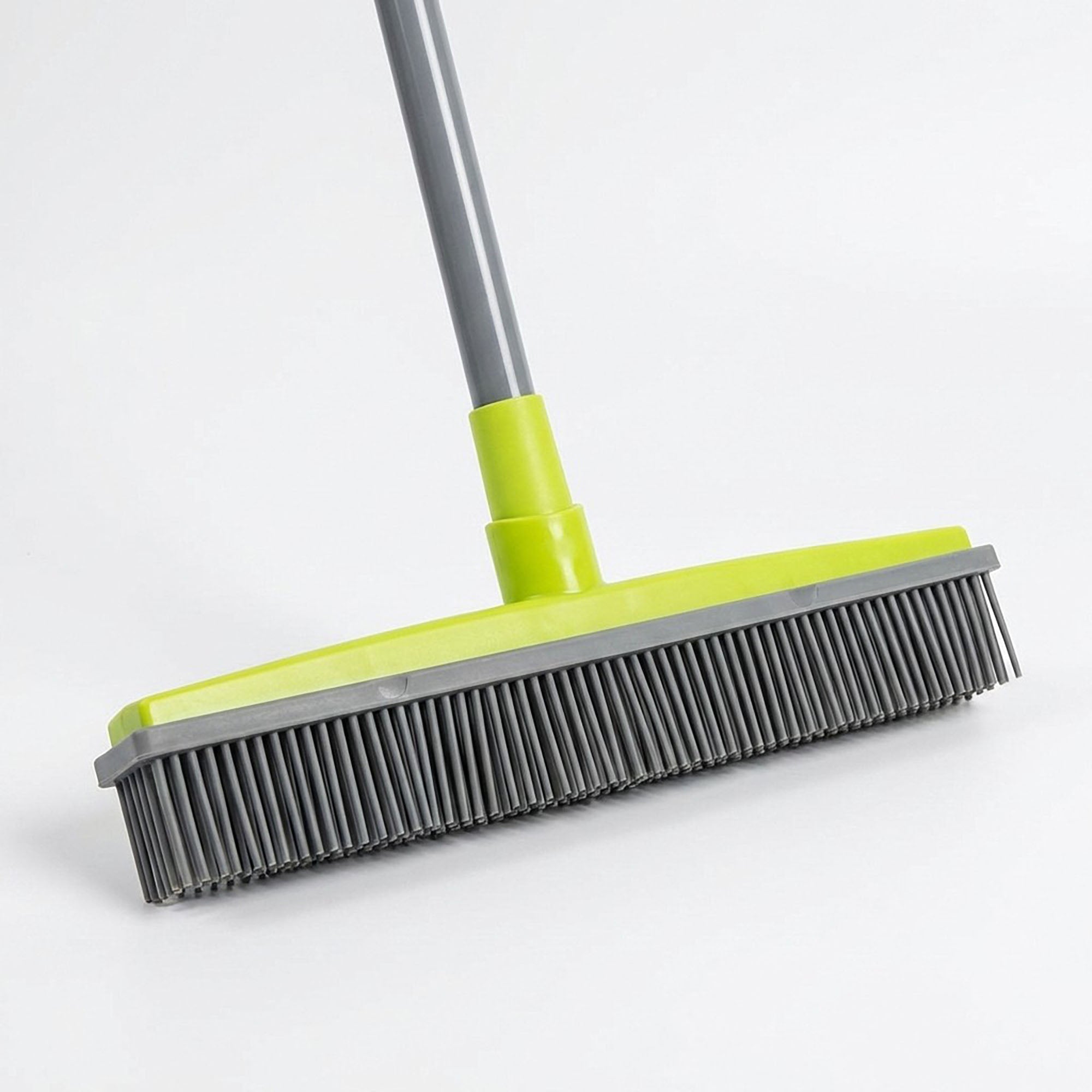 Anna-Kaci Pet Hair Removal Broom with Rubber Bristles and Long Handle