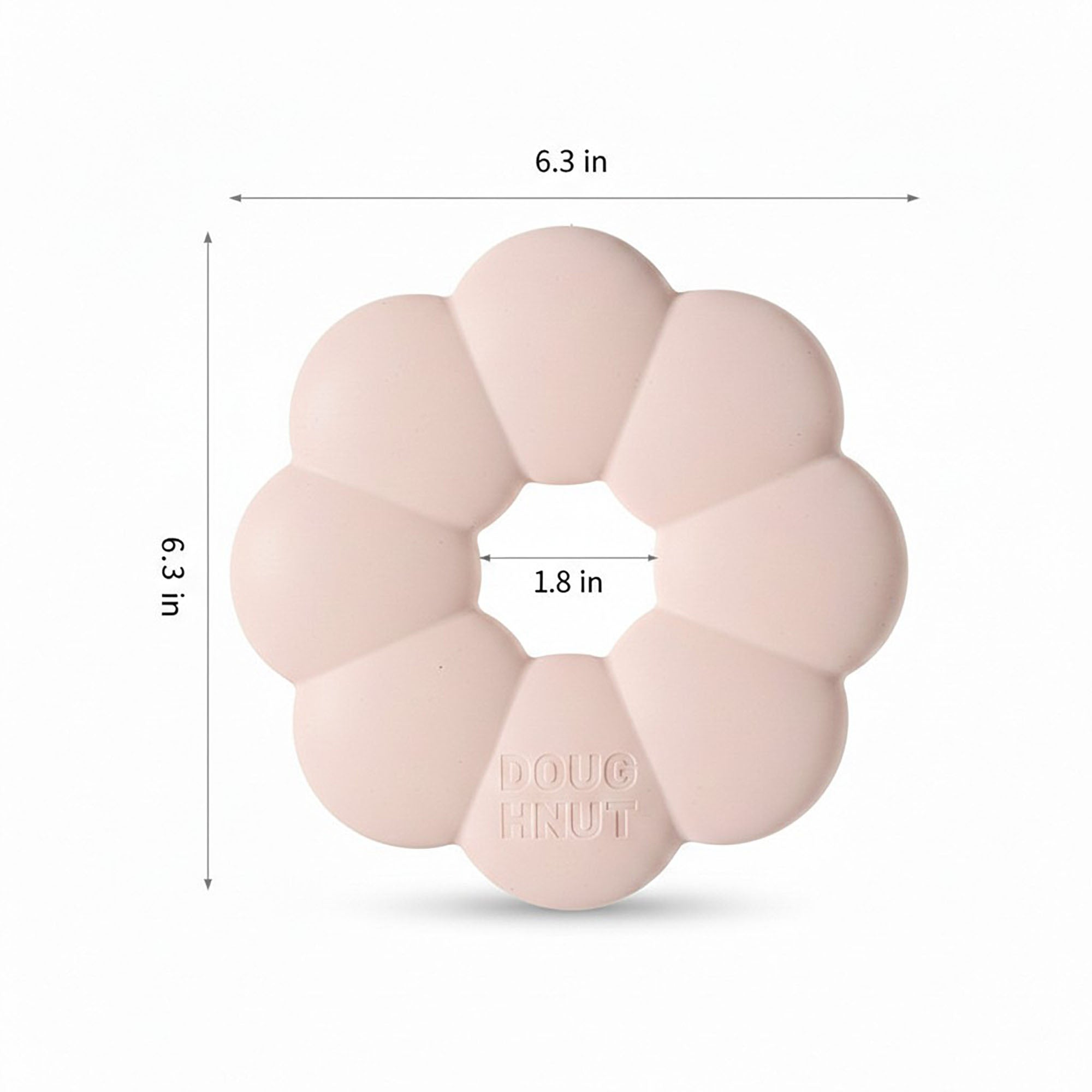 Anna-Kaci 2-PC Flower Shaped Silicone Cup Coaster with Heat Resistant Non Slip Design