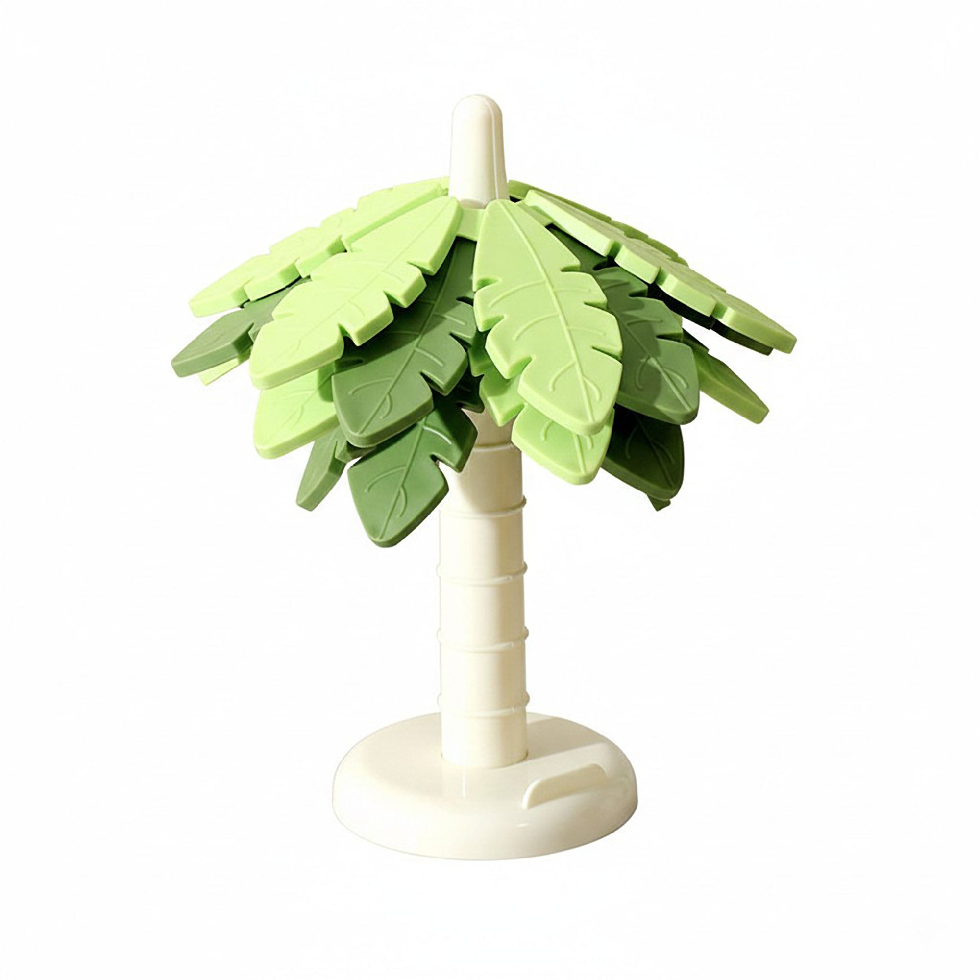 Anna-Kaci Palm Leaf Silicone Trivet Set Heat Resistant Non Slip Kitchen Pot Holders