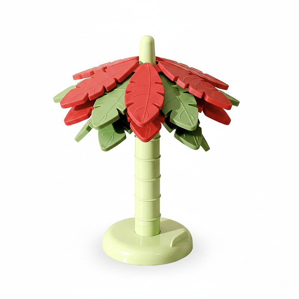Anna-Kaci Palm Leaf Silicone Trivet Set Heat Resistant Non Slip Kitchen Pot Holders