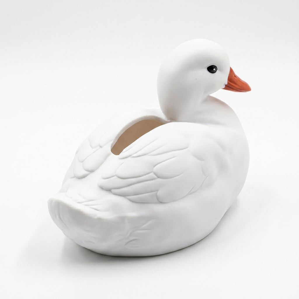 Alilang Duck-Shaped Tissue Box Holder Fun and Decorative Bathroom Accessory