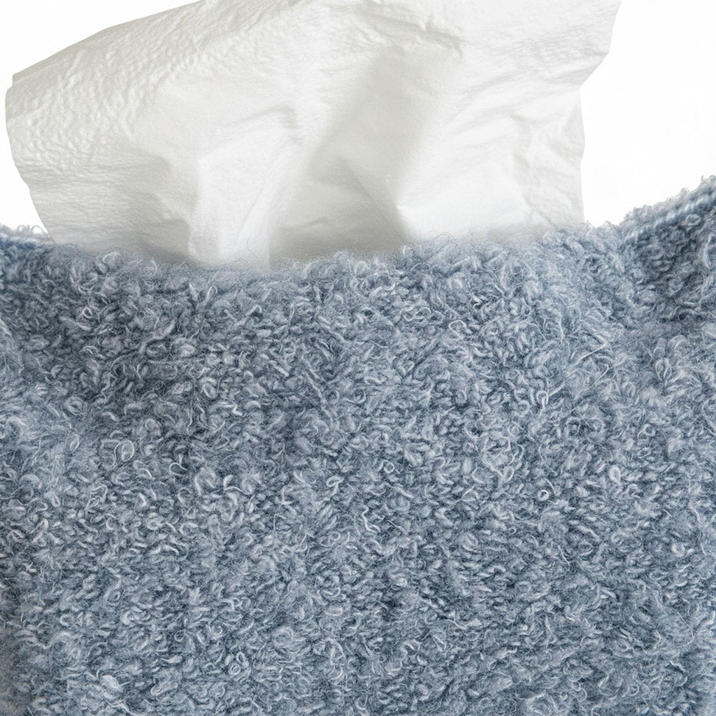 Anna-Kaci Soft Boucl¨¦ Fabric Tissue Holder Lightweight Decorative Cover
