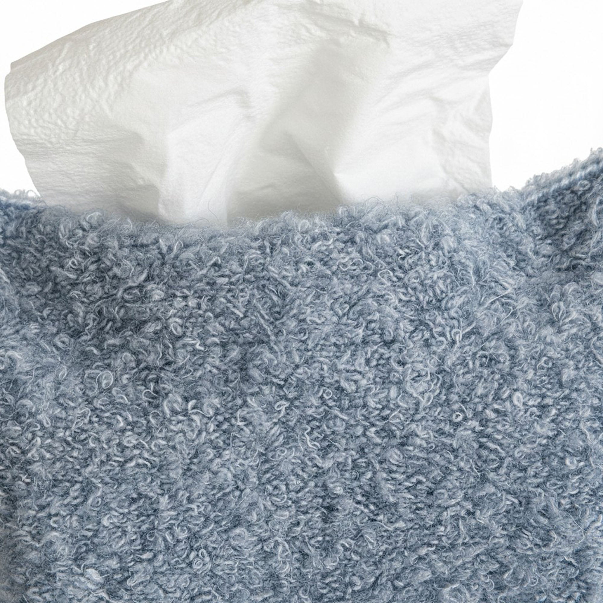 Anna-Kaci Soft Boucl¨¦ Fabric Tissue Holder Lightweight Decorative Cover
