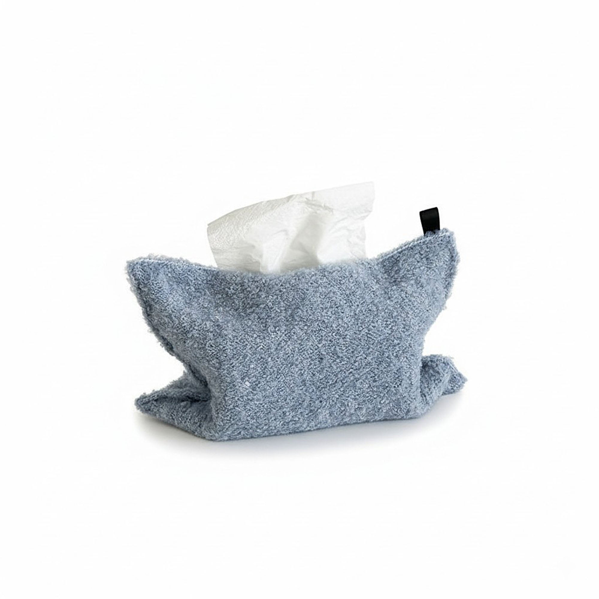 Anna-Kaci Soft Boucl¨¦ Fabric Tissue Holder Lightweight Decorative Cover