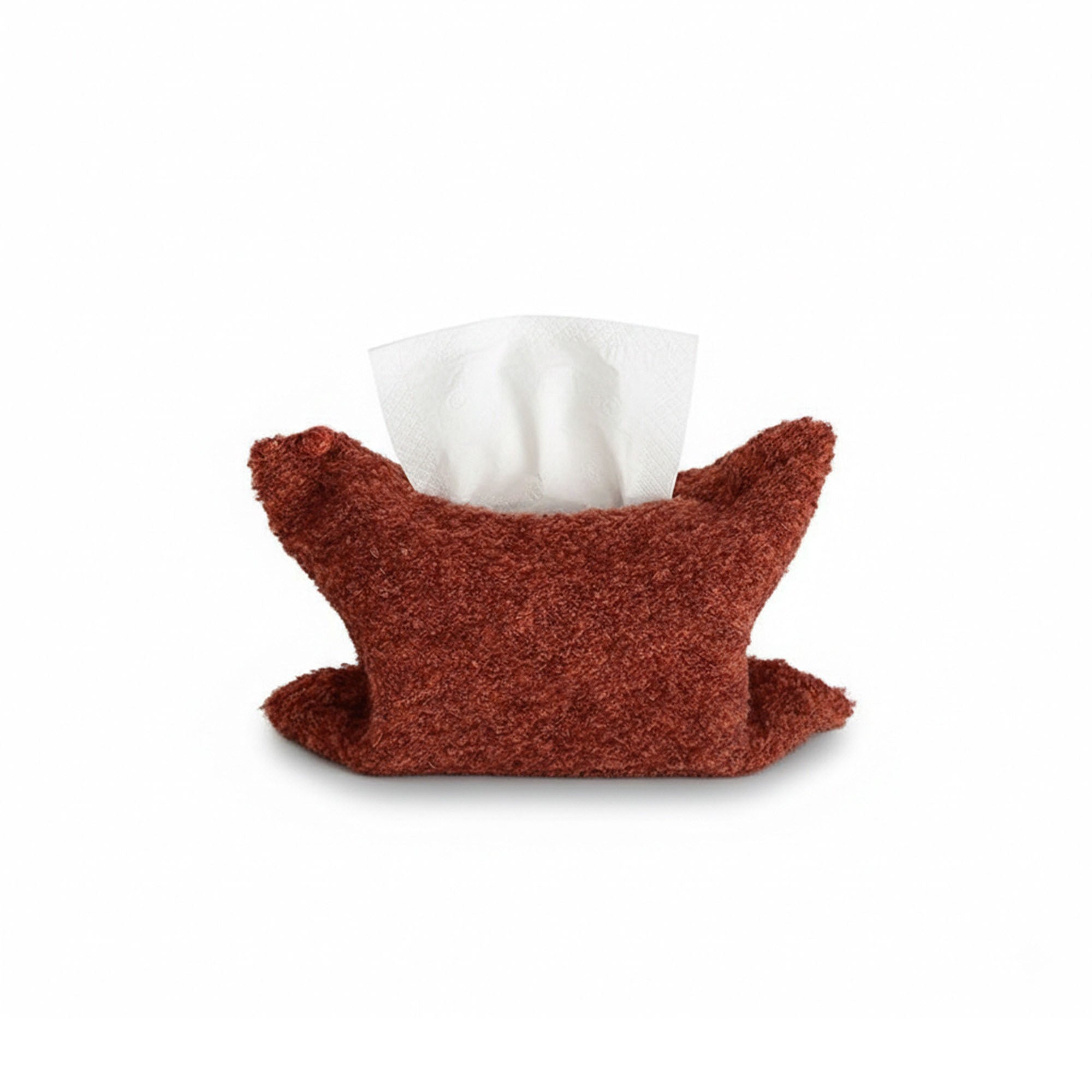 Anna-Kaci Soft Boucl¨¦ Fabric Tissue Holder Lightweight Decorative Cover