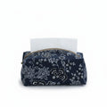 Anna-Kaci Floral Fabric Tissue Holder with Zippered Soft Cover