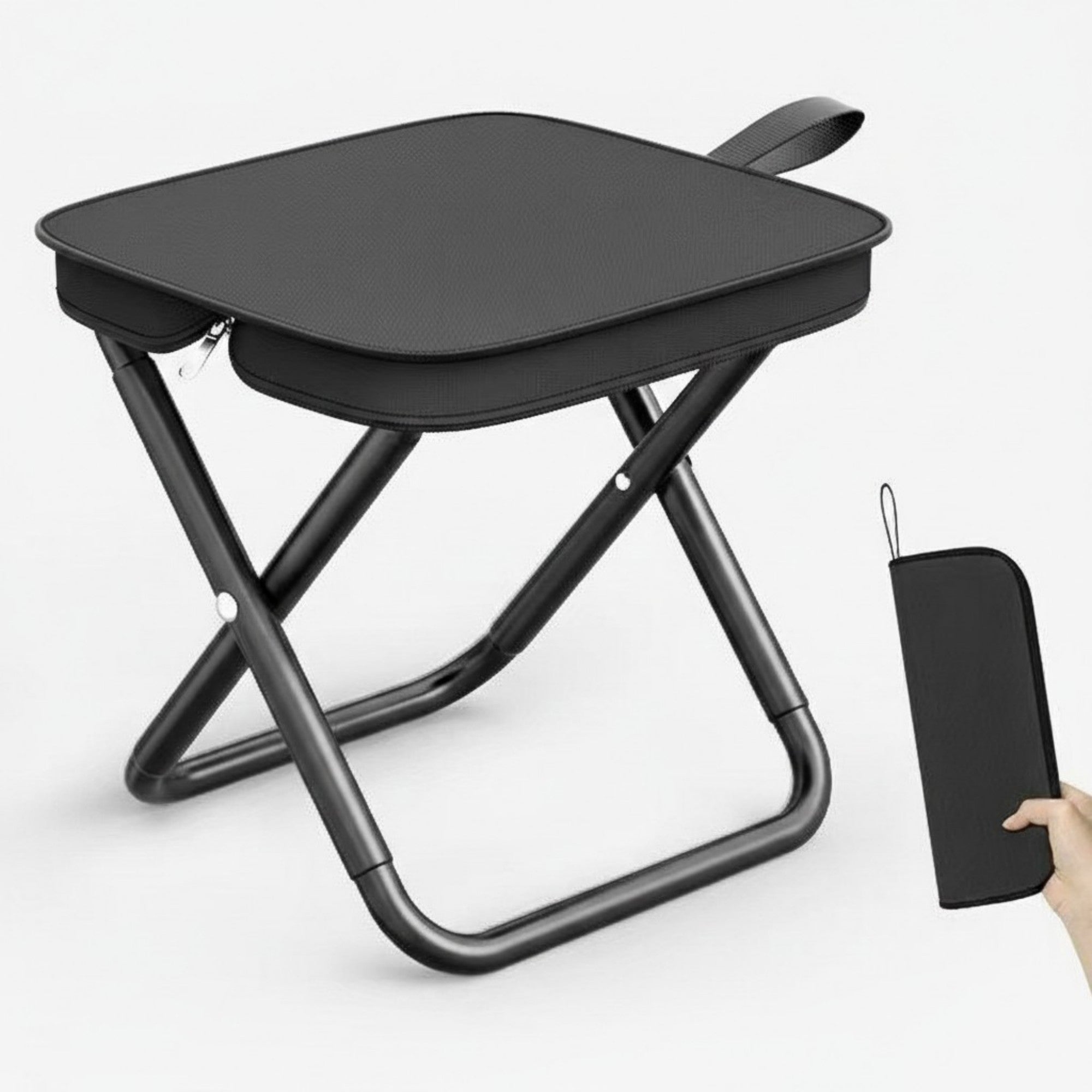 Anna-Kaci Foldable Camping Table Portable Outdoor Folding Table with Carrying Storage Bag