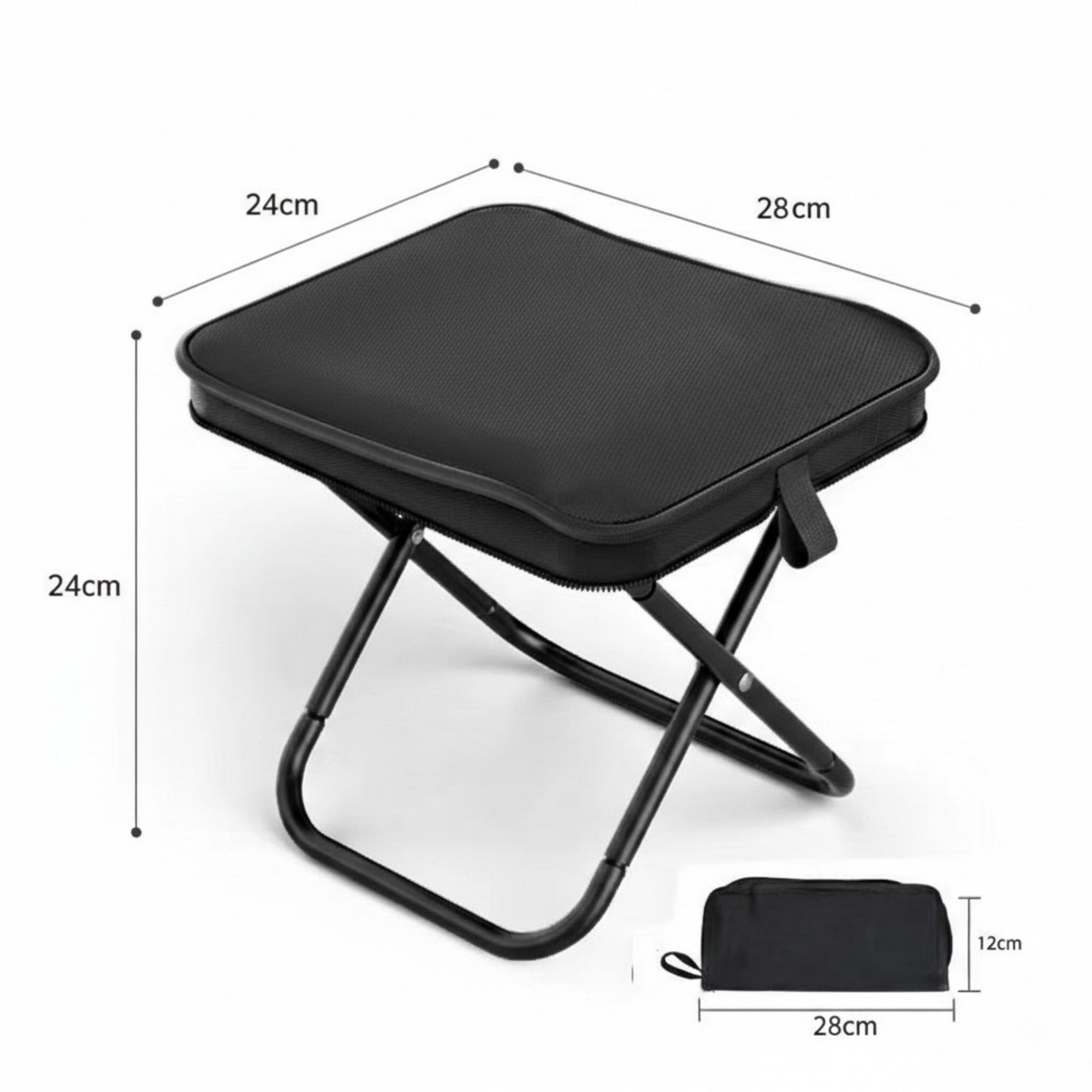 Anna-Kaci Foldable Camping Table Portable Outdoor Folding Table with Carrying Storage Bag