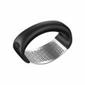 Anna-Kaci 3 Piece Garlic Press Set Handheld Mincer Crusher Tools with Ergonomic Handle