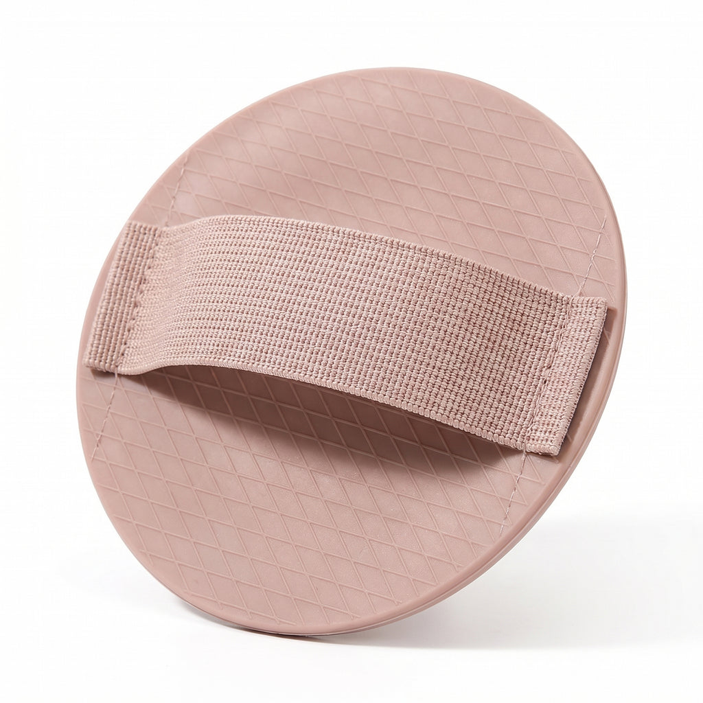 Anna-Kaci 3 Piece Exfoliating Body Scrubber Pad with Hand Strap Silicone Bath Brush for Shower Skin Cleansing