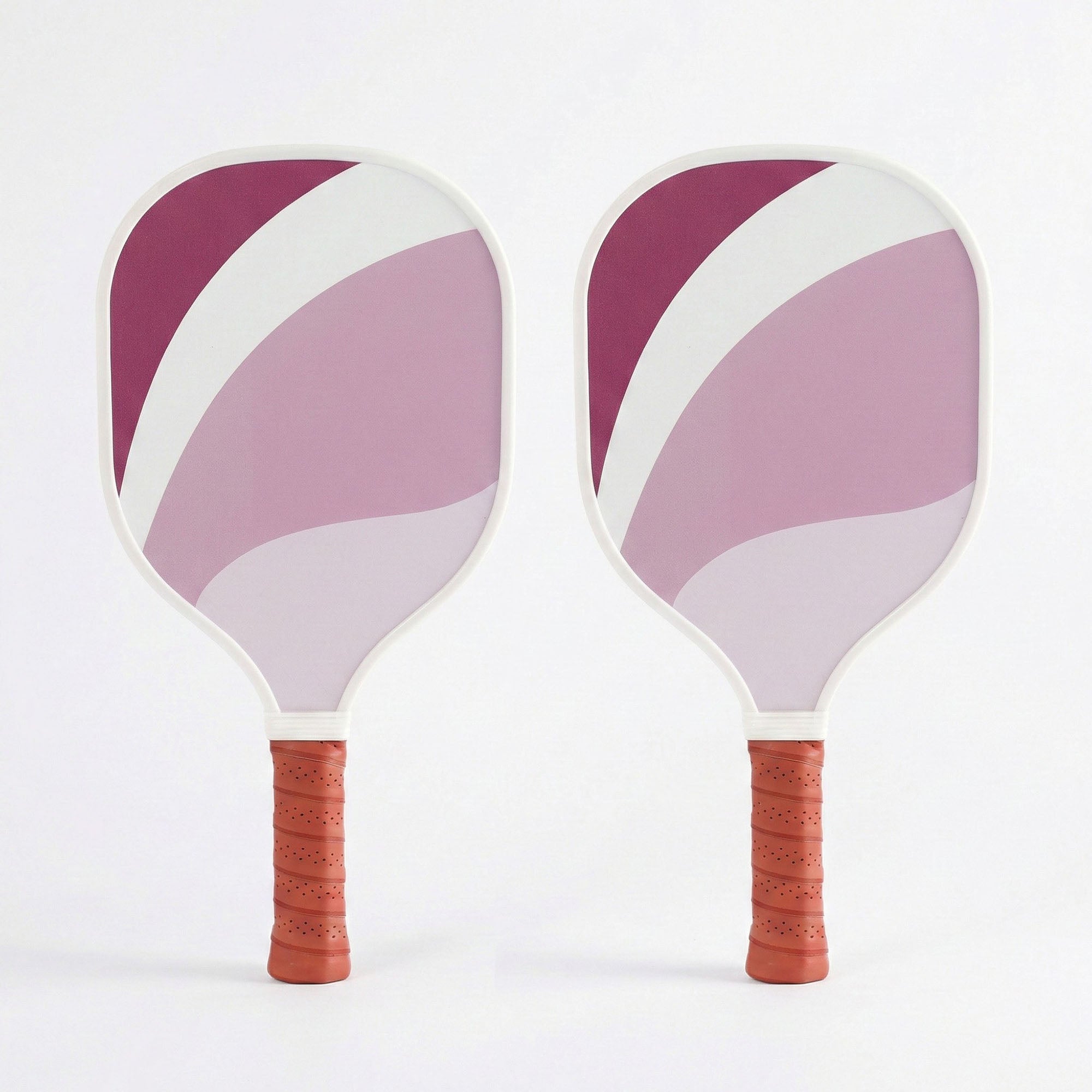 Anna-Kaci Pickleball Paddle Set 2 Pack Lightweight Rackets for Indoor Outdoor Play