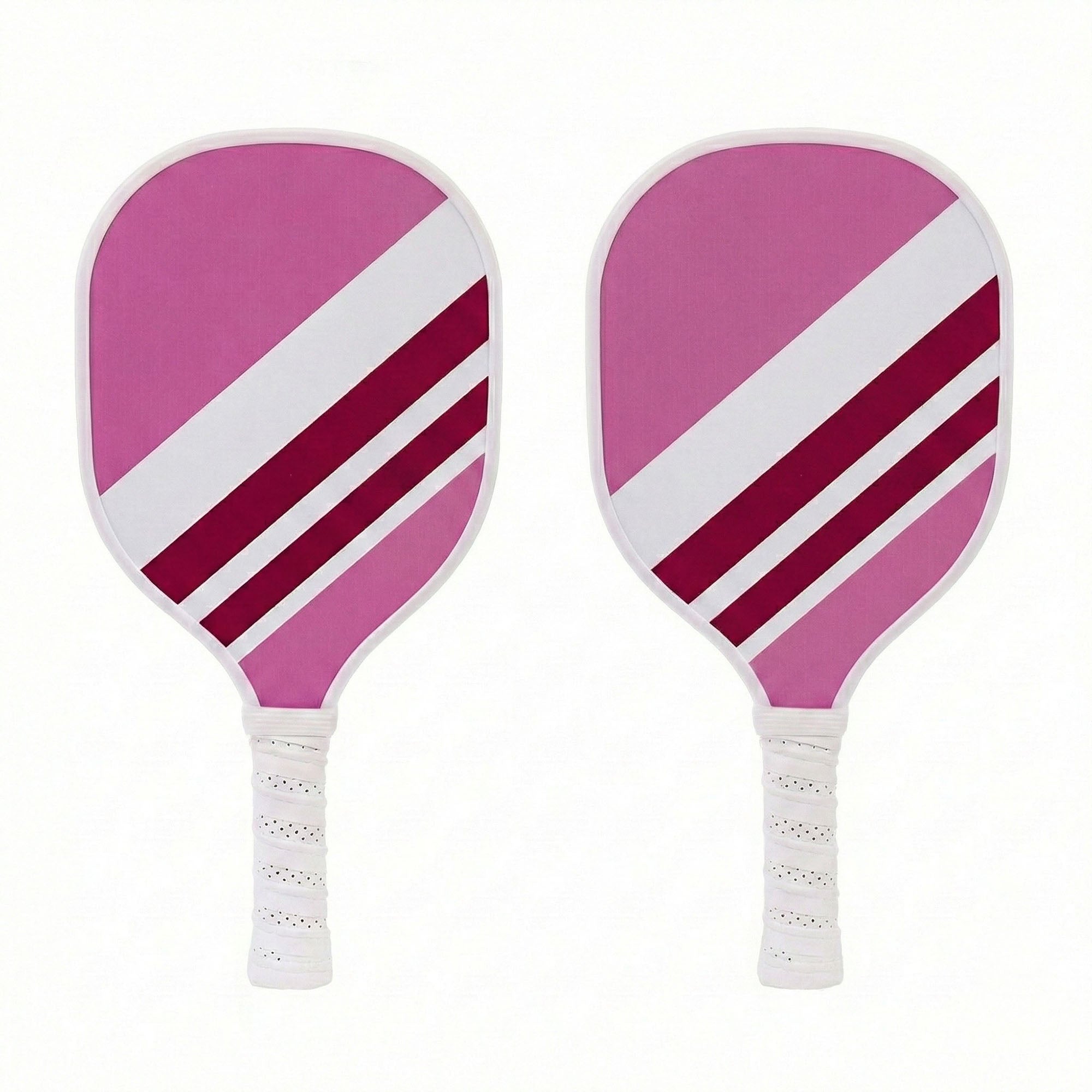 Anna-Kaci Pickleball Paddle Set 2 Pack Lightweight Rackets for Indoor Outdoor Play