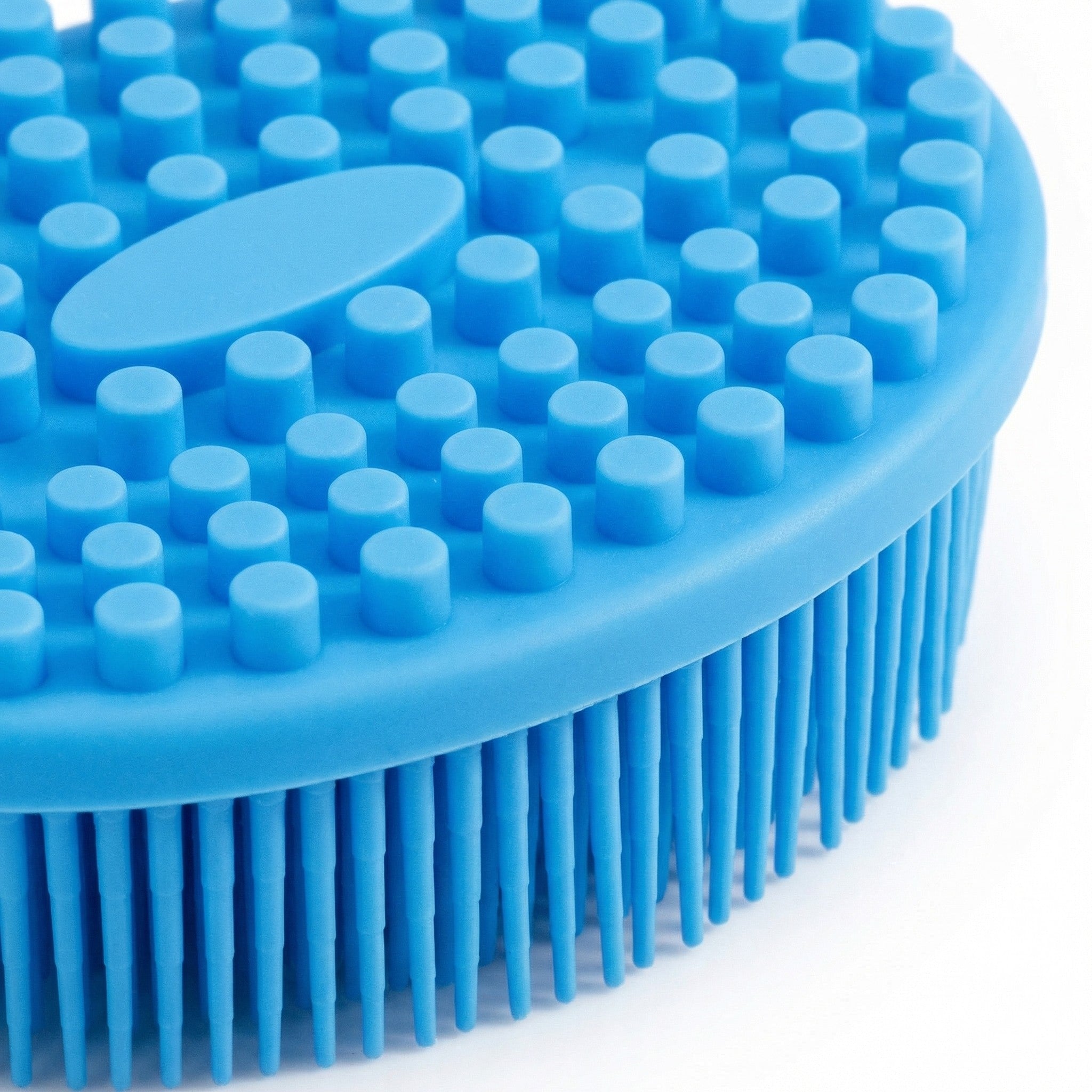 Anna-Kaci Silicone Body Scrubber Brush Soft Exfoliating Bath Brush Dual Sided Shower Scrubber