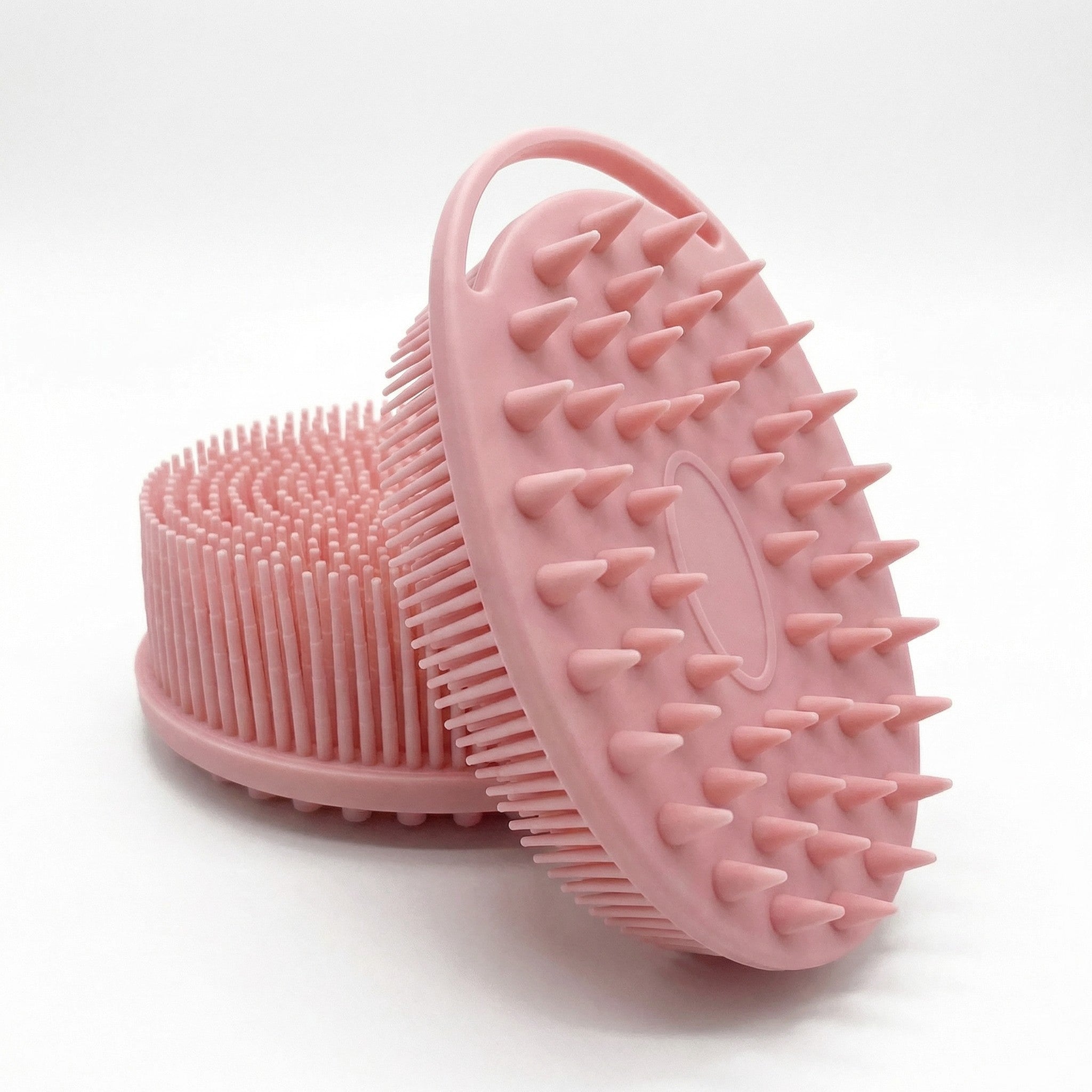 Anna-Kaci Silicone Body Scrubber Brush Soft Exfoliating Bath Brush Dual Sided Shower Scrubber
