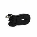 Anna-Kaci Yoga Stretch Strap 2 Pack Non Elastic Poly Cotton Webbing with Adjustable Metal Buckle for Flexibility Training 71x1in