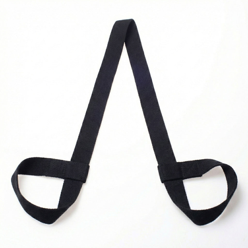 Anna-Kaci 4-PC Stretch Strap with Foot Loops Adjustable Yoga Exercise Band