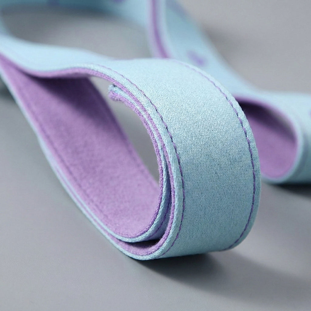 Anna-Kaci 2-PC Fabric Resistance Bands Set 8 Levels Booty Exercise Loop Bands