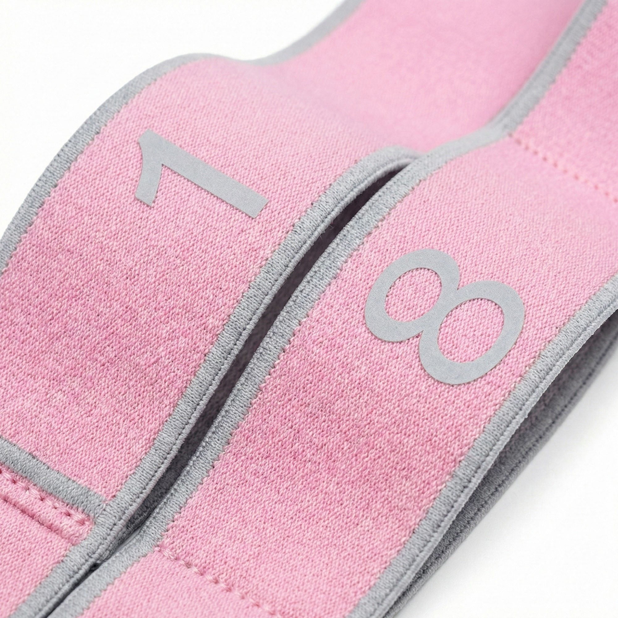 Anna-Kaci 2-PC Fabric Resistance Bands Set 8 Levels Booty Exercise Loop Bands