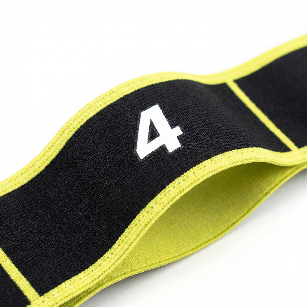 Anna-Kaci 2-PC Fabric Resistance Bands Set 8 Levels Booty Exercise Loop Bands