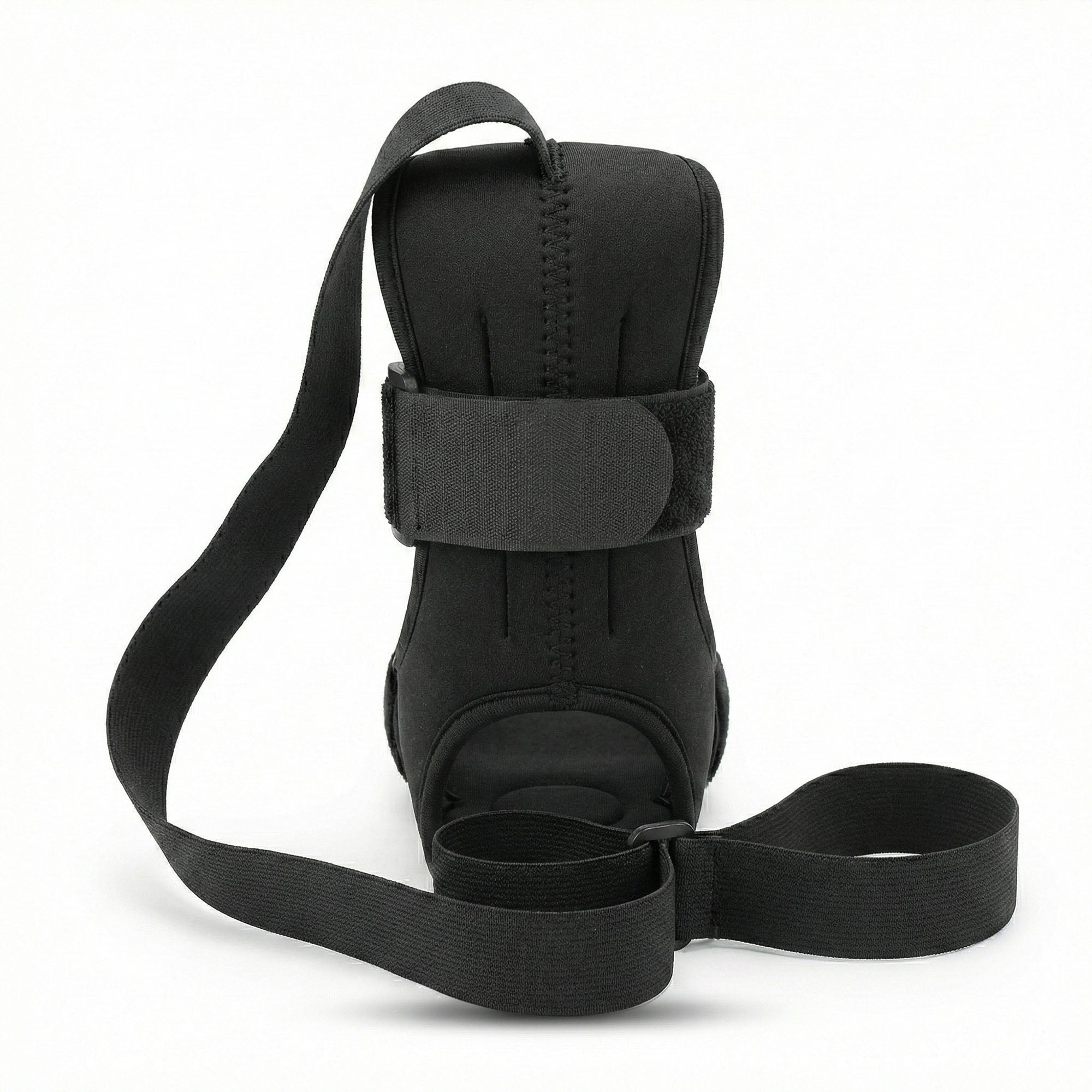 Anna-Kaci 2-PC Stretch Strap with Foot Support Adjustable Yoga Flexibility Band