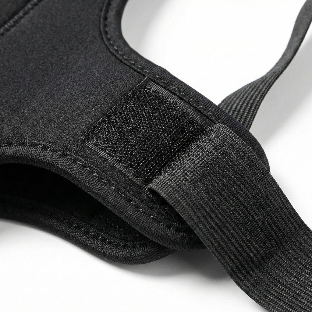 Anna-Kaci 2-PC Stretch Strap with Foot Support Adjustable Yoga Flexibility Band