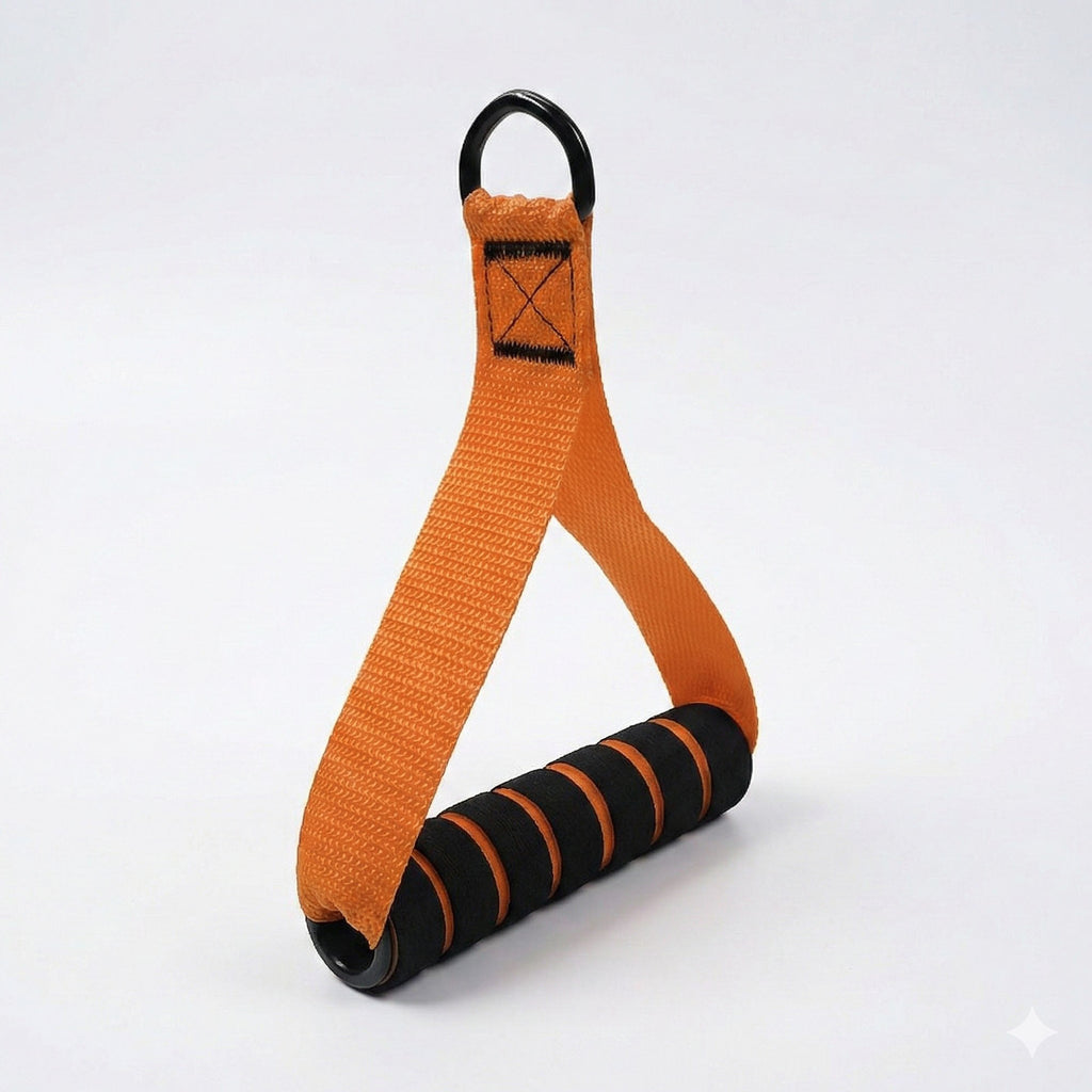 Anna-Kaci Resistance Band Handle Grip with Metal D Ring Attachment