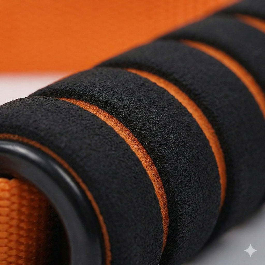 Anna-Kaci Resistance Band Handle Grip with Metal D Ring Attachment