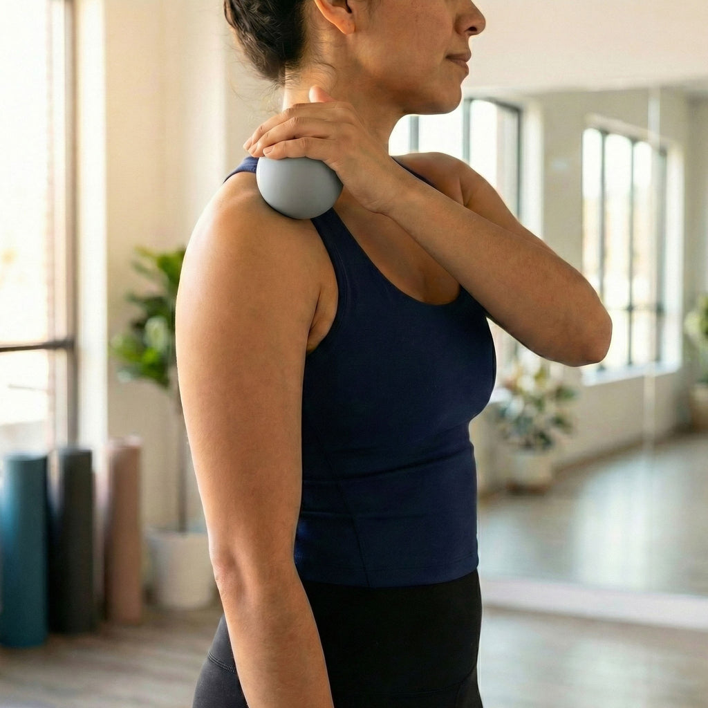Anna-Kaci 2-PC Massage Ball for Deep Tissue Muscle Relief and Trigger Point Therapy