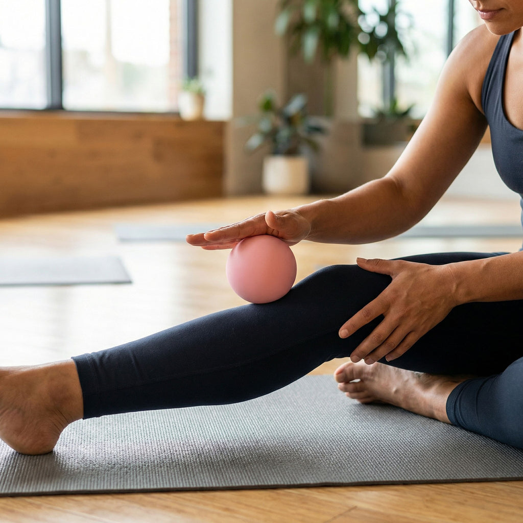 Anna-Kaci 2-PC Massage Ball for Deep Tissue Muscle Relief and Trigger Point Therapy