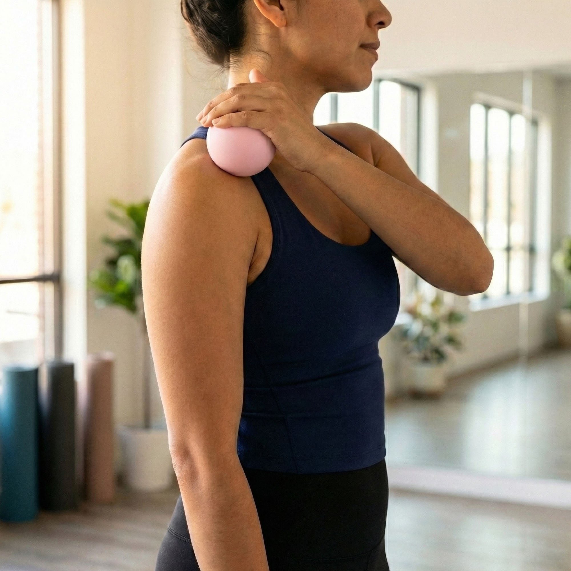 Anna-Kaci 2-PC Massage Ball for Deep Tissue Muscle Relief and Trigger Point Therapy