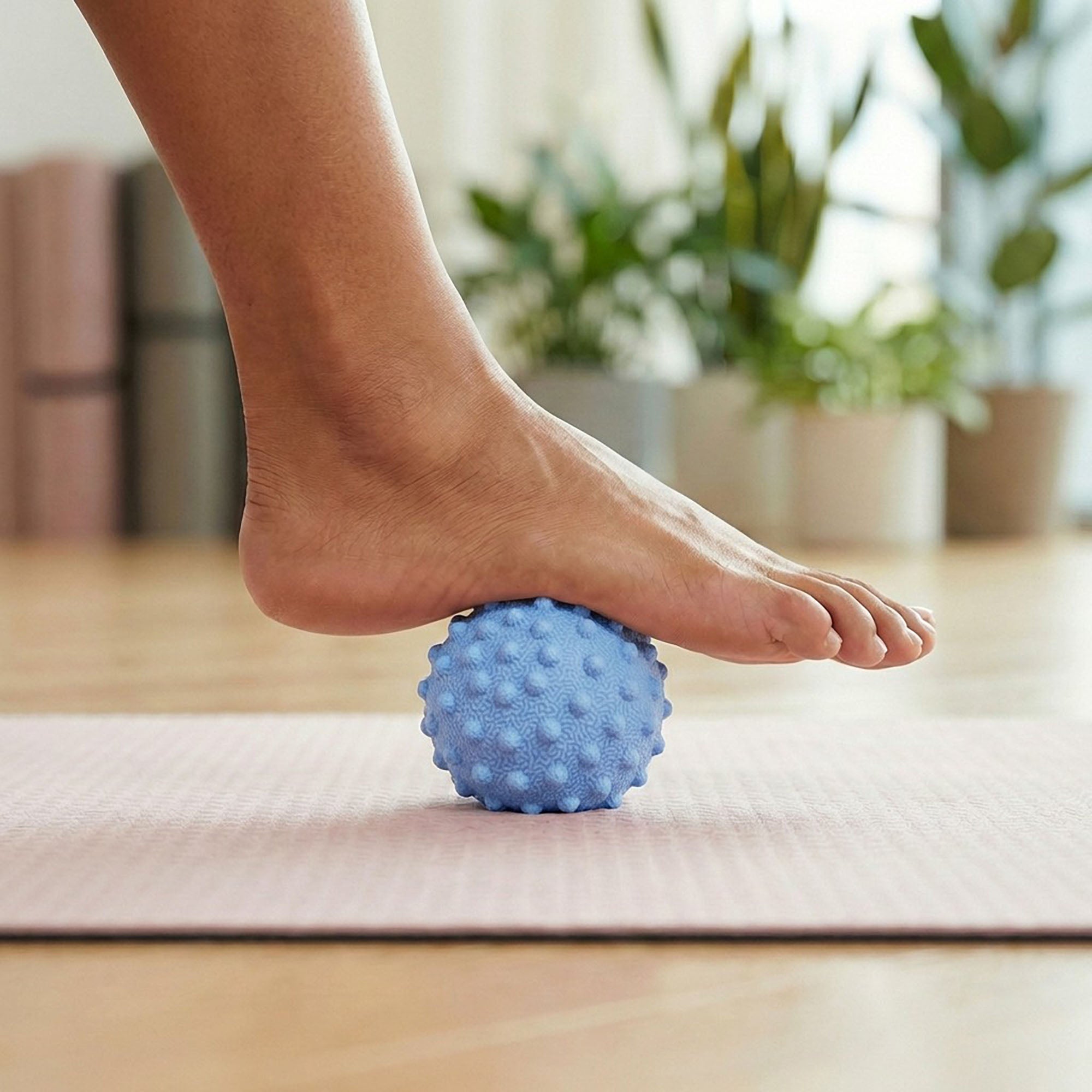 Anna-Kaci 2-PC Textured Massage Ball for Deep Tissue Muscle Relief and Trigger Point Therapy
