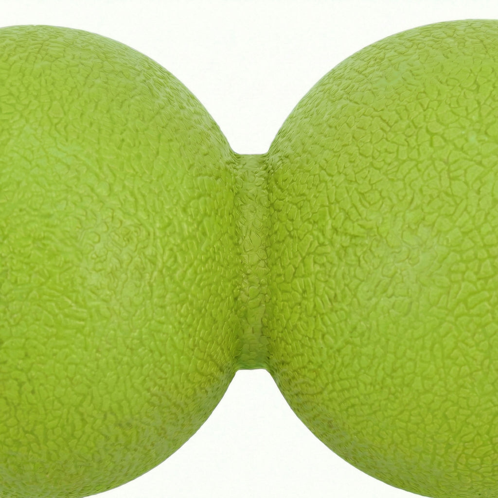 Anna-Kaci 2-PC Peanut Massage Ball for Deep Tissue Back and Foot Muscle Relief
