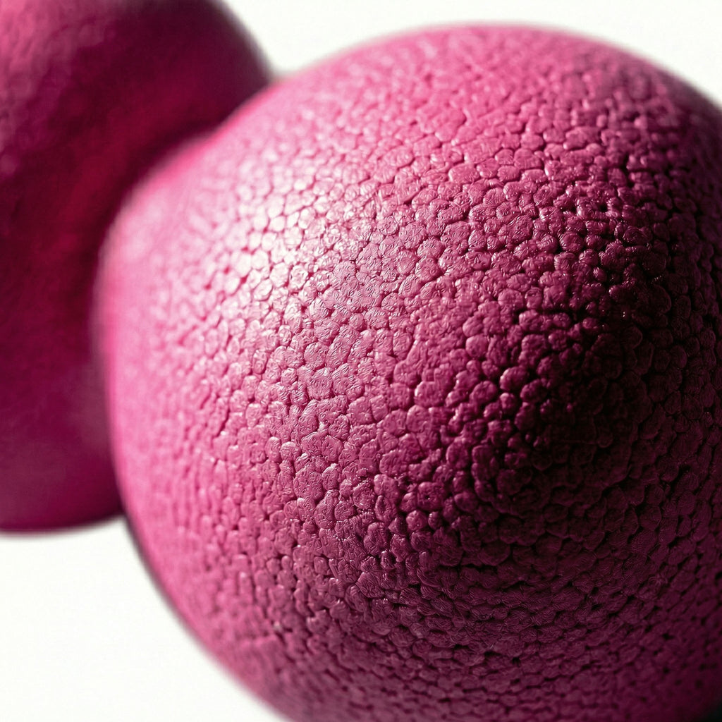 Anna-Kaci 2-PC Peanut Massage Ball for Deep Tissue Back and Foot Muscle Relief