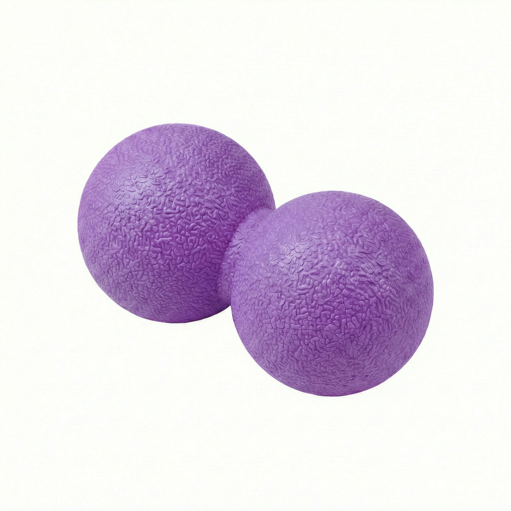 Anna-Kaci 2-PC Peanut Massage Ball for Deep Tissue Back and Foot Muscle Relief