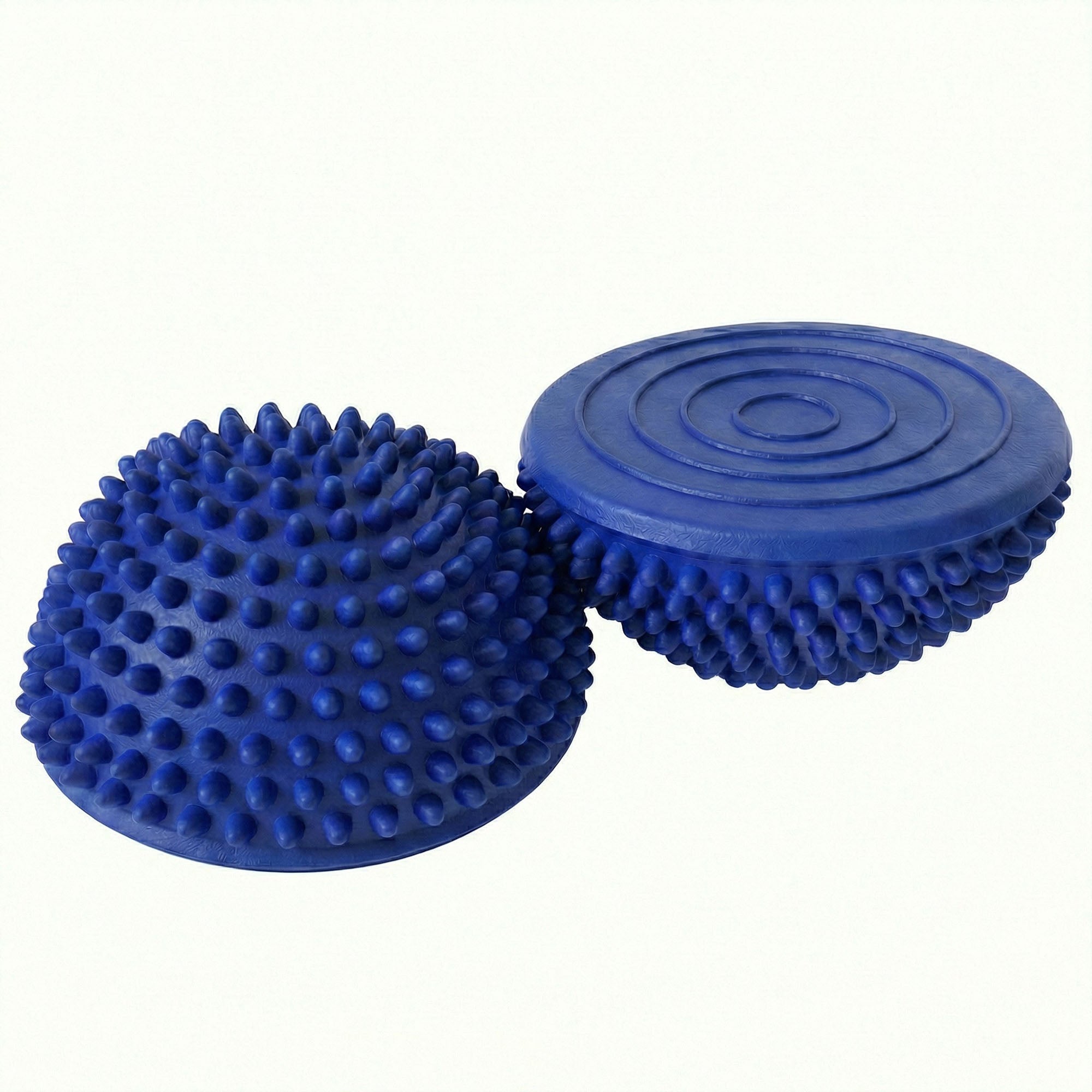 Anna-Kaci 2-PC Half Balance Ball Trainer with Textured Grip Surface for Stability Core Strength