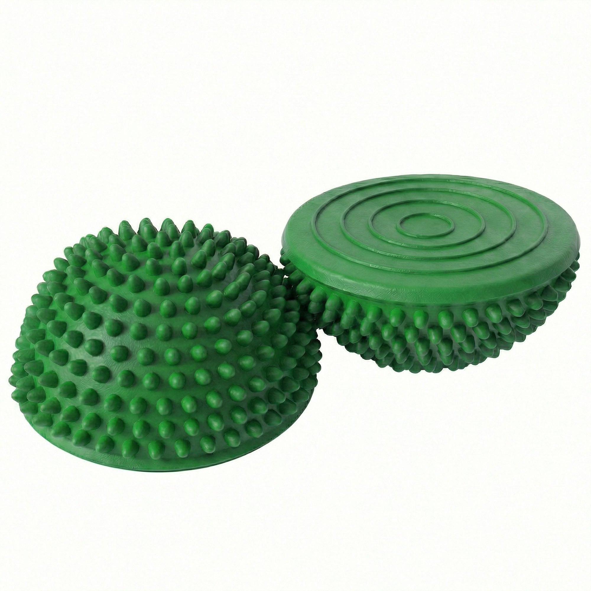 Anna-Kaci 2-PC Half Balance Ball Trainer with Textured Grip Surface for Stability Core Strength